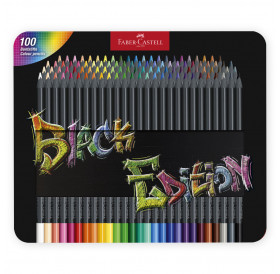 Σετ Μολύβια Black Edition Μεταλλική Κασετίνα 100τ 116490 Faber Castell Σετ Μολύβια Black Edition Μεταλλική Κασετίνα 100τ 116490 Faber Castell