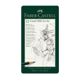 Μολύβια Σχεδίου 9000 Σετ 12τεμ 119065 Faber Castell Μολύβια Σχεδίου 9000 Σετ 12τεμ 119065 Faber Castell