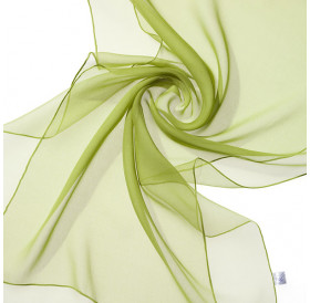 100% Μετάξι 180x55cm Gauze 3,5 Lime