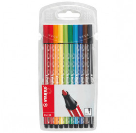 Μαρκαδόροι Σετ 10τεμ Pen68 Stabilo Μαρκαδόροι Σετ 10τεμ Pen68 Stabilo