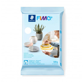 Πηλός White 500gr Basic Fimo