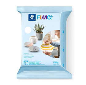 Πηλός White 1Kg Basic Fimo