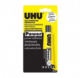 Κόλλα Γενικής Χρήσης Power 33ml UHU Κόλλα Γενικής Χρήσης Power 33ml UHU