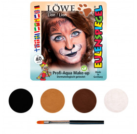 Profi Aqua Set 12ml/20gr 4 Χρώματα Lion - Eulenspiegel Profi Aqua Set 12ml/20gr 4 Χρώματα Lion - Eulenspiegel