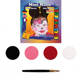 Profi Aqua Set 14ml/20gr 4 Χρώματα Mini Mouse - Eulenspiegel Profi Aqua Set 14ml/20gr 4 Χρώματα Mini Mouse - Eulenspiegel