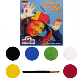 Profi Aqua Set 21ml/30gr 6 Χρώματα Junior - Eulenspiegel Profi Aqua Set 21ml/30gr 6 Χρώματα Junior - Eulenspiegel