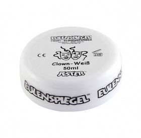 Profi Aqua 50ml Clown White - Eulenspiegel Profi Aqua 50ml Clown White - Eulenspiegel