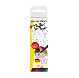 Μαρκαδόροι TATTOO 4 Χρώματα Eberhard Faber Μαρκαδόροι TATTOO 4 Χρώματα Eberhard Faber