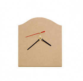 Διακοσμητικό MDF Ρολόι με Μηχανισμο 21,5 x 21,5 cm
