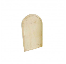 Ξύλο Λεύκας 22x30cm 2,6cm Ημιστρόγγυλο Σκαφτό