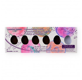 Σετ Ακουαρέλας Gansai Tambi Granulating Colors I 5+1τεμ Kuretake Σετ Ακουαρέλας Gansai Tambi Granulating Colors I 5+1τεμ Kuretake