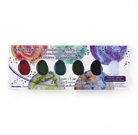 Σετ Ακουαρέλας Gansai Tambi Granulating Colors II 5+1τεμ Kuretake Σετ Ακουαρέλας Gansai Tambi Granulating Colors II 5+1τεμ Kuretake