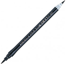 Μαρκαδόρος Kabura Double Sided Brush Pen Black-Grey No6 Kuretake Μαρκαδόρος Kabura Double Sided Brush Pen Black-Grey No6 Kuretake