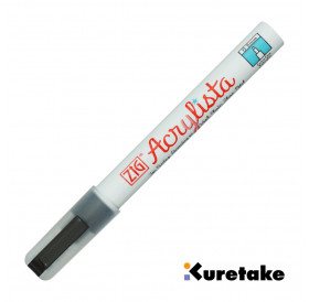 Ακρυλικός Μαρκαδόρος Black Acrylista 0,7mm Kuretake
