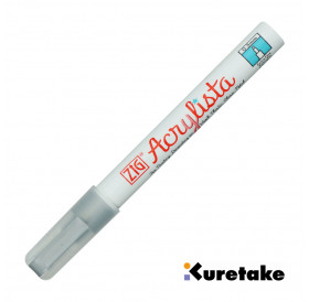 Ακρυλικός Μαρκαδόρος Silver Acrylista 0,7mm Kuretake