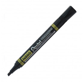 Μαρκαδόρος Ανεξίτηλος Broad 1-4mm N860 Black Pentel Μαρκαδόρος Ανεξίτηλος Broad 1-4mm N860 Black Pentel