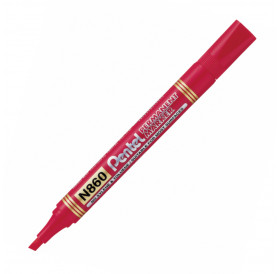 Μαρκαδόρος Ανεξίτηλος Broad 1-4mm N860 Red Pentel Μαρκαδόρος Ανεξίτηλος Broad 1-4mm N860 Red Pentel