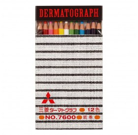 Μολύβια Dermatograph 12τεμ UNI