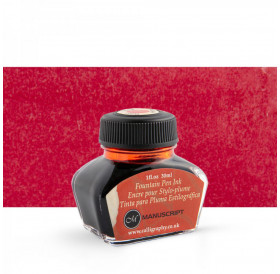 Μελάνη Για Πένες 30ml Red Manuscript Μελάνη Για Πένες 30ml Red Manuscript