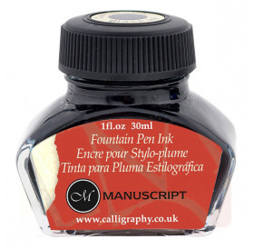 Μελάνη Για Πένες 30ml Black Manuscript Μελάνη Για Πένες 30ml Black Manuscript