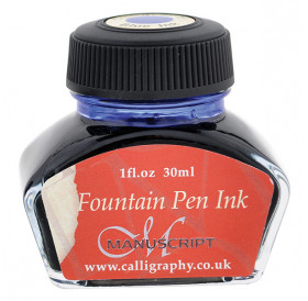 Μελάνη Για Πένες 30ml Blue Manuscript Μελάνη Για Πένες 30ml Blue Manuscript