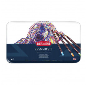 Σετ Μολύβια Coloursoft 36τεμ Derwent Σετ Μολύβια Coloursoft 36τεμ Derwent
