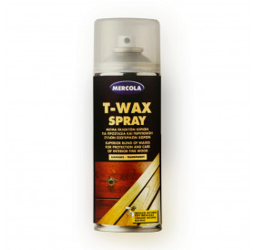 Σπρέι Κεριού T-WAX Διάφανο 400ml Minos