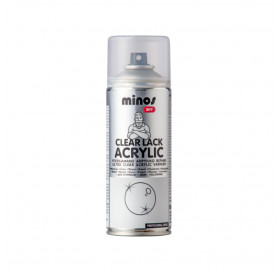 Βερνίκι Σπρέι Clear Acrylic Varnish 400ml Gloss Minos