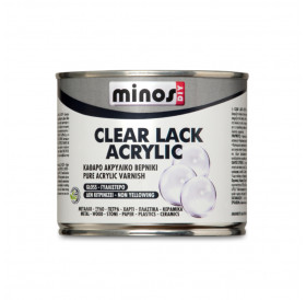 Βερνίκι Υπερδιάφανο Gloss 500ml Minos