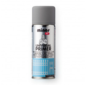 Σπρέι Αστάρι & Αντισκωριακό Γκρι 400ml Minos Σπρέι Αστάρι & Αντισκωριακό Γκρι 400ml Minos