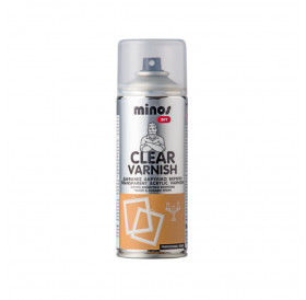Βερνίκι Σπρέι Clear Acrylic Varnish 400ml Satin Minos