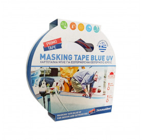 Χαρτοταινία (Masking Tape) Μπλε UV 24mmx40m
