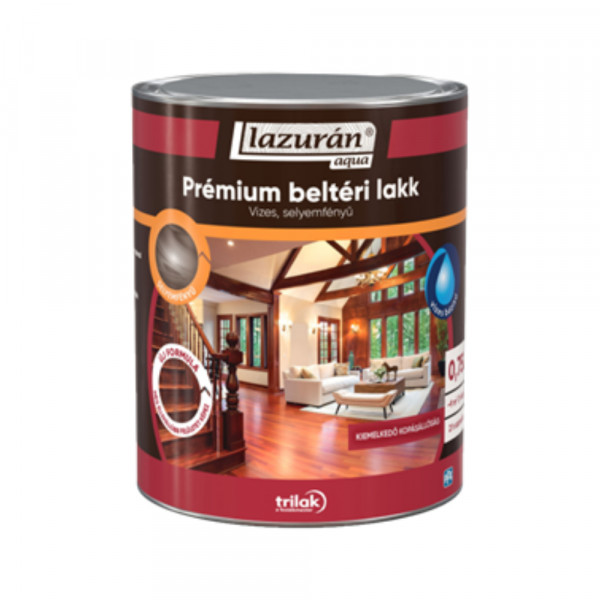 Βερνίκι Νερού Satin 750ml Lazuran Trilak