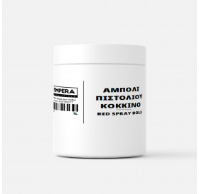 Αμπόλι Ψεκασμού Κόκκινο 1Ltr ~1600gr TEMPERA