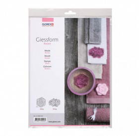 Καλούπι Roses 3τεμ Glorex