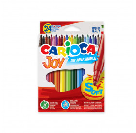 Μαρκαδόροι JOY 24τεμ Carioca