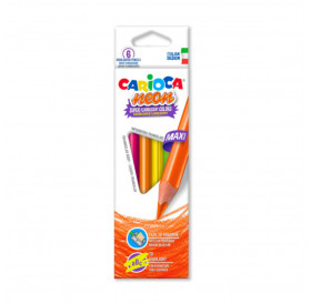 Σετ Μολύβια Neon 6τεμ Carioca Σετ Μολύβια Neon 6τεμ Carioca