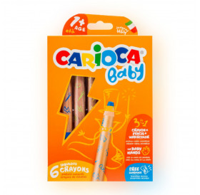 Σετ Baby 6τεμ Με Ξύστρα 1+ Carioca Σετ Baby 6τεμ Με Ξύστρα 1+ Carioca