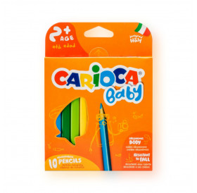 Σετ Μολύβια Baby 10τεμ 2+ Carioca Σετ Μολύβια Baby 10τεμ 2+ Carioca