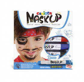 Face Painting Κραγιόν Carnival Set 3 Χρώματα Carioca Face Painting Κραγιόν Carnival Set 3 Χρώματα Carioca