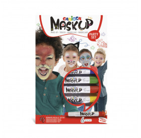 Face Painting Κραγιόν Party Set 6 Χρώματα Carioca Face Painting Κραγιόν Party Set 6 Χρώματα Carioca