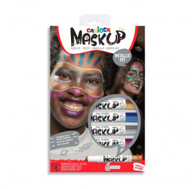 Face Painting Κραγιόν Metallic Set 6 Χρώματα Carioca Face Painting Κραγιόν Metallic Set 6 Χρώματα Carioca