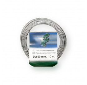 Συρματόσχοινο Γαλβανιζέ 2,0mm 10m