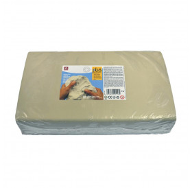 Πηλός Αυτοξηρούμενος Λευκός 10Kg Plus