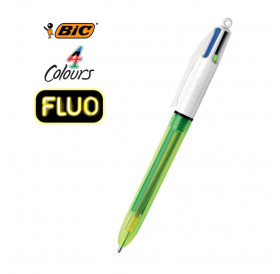 Στυλό 4c Fluo 4 Χρώματα BIC