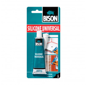 Σιλικόνη Γενικής Χρήσης Διάφανη 60ml Bison Σιλικόνη Γενικής Χρήσης Διάφανη 60ml Bison