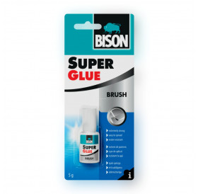 Super Glue Gel Με Πινέλο 5g Bison