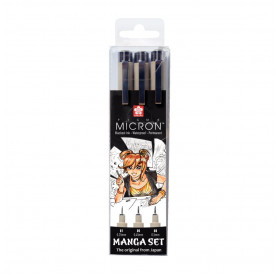 Μαρκαδόροι Σετ Manga Micron Pigma 3τεμ Sakura Μαρκαδόροι Σετ Manga Micron Pigma 3τεμ Sakura