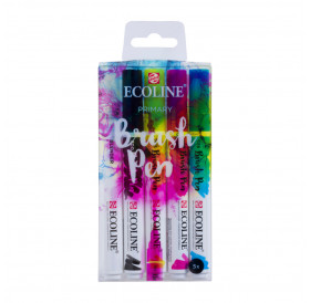 Ecoline Brushpen Σετ 5τεμ Talens Ecoline Brushpen Σετ 5τεμ Talens
