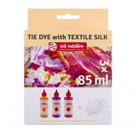 Σετ Χρώματα tie-dye Για Ύφασμα 3x85ml Pink Art Creation Talens Σετ Χρώματα tie-dye Για Ύφασμα 3x85ml Pink Art Creation Talens